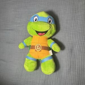 Leonardo plush toy from the Teenage Mutant Ninja Turtles. licensed Nickelodeon